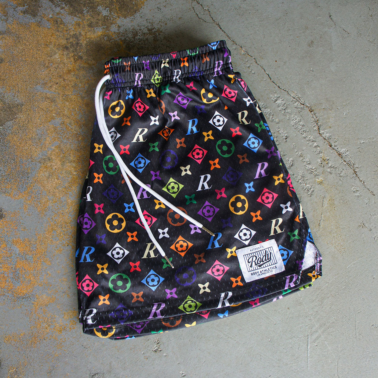 Monogram Mesh Shorts