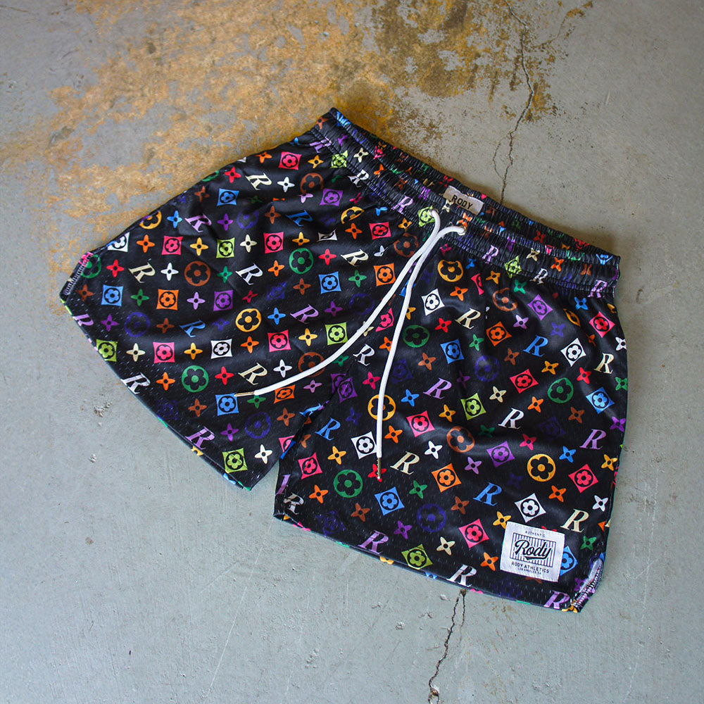 Monogram Mesh Shorts